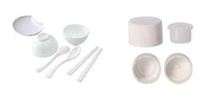 Biodegradable injection grade tableware, bottle caps, toothbrushes, flower pots and other injection parts